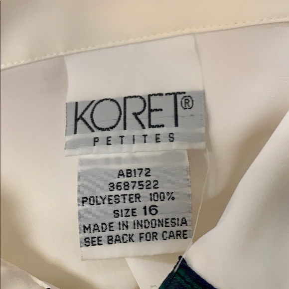 π Koret Pettites VTG button shirt.π - Picture 5 of 6